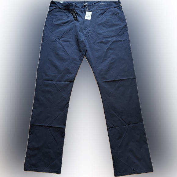 Golf/Office Tech pants Slim 36x32 Navy NWT - Picture 2 of 9